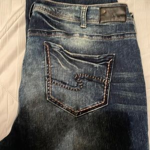 Silver suki jeans size 20, NWOT